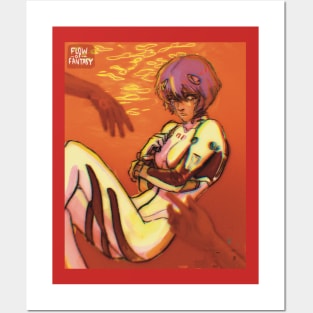 Rei ayanami Evangelion Posters and Art